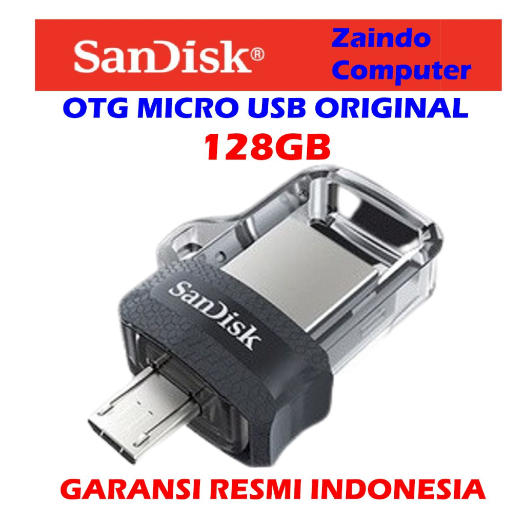 FLASDISK OTG SANDISK 16GB MICRO USB – OTG SANDISK 32GB MICRO USB OTG SANDISK 64GB MICRO USB - SANDIS