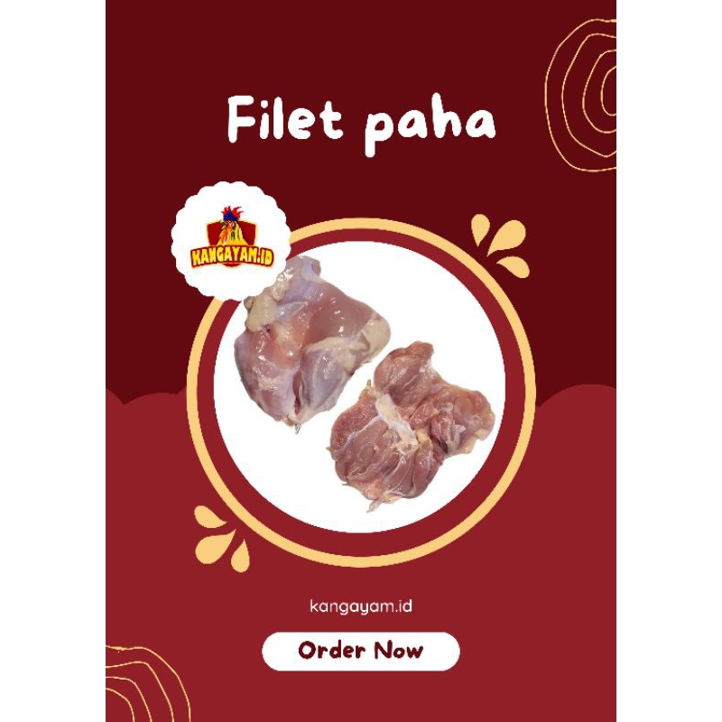 

JUN Filet Paha Ayam 1kg Segar Berkualitas Tinggi