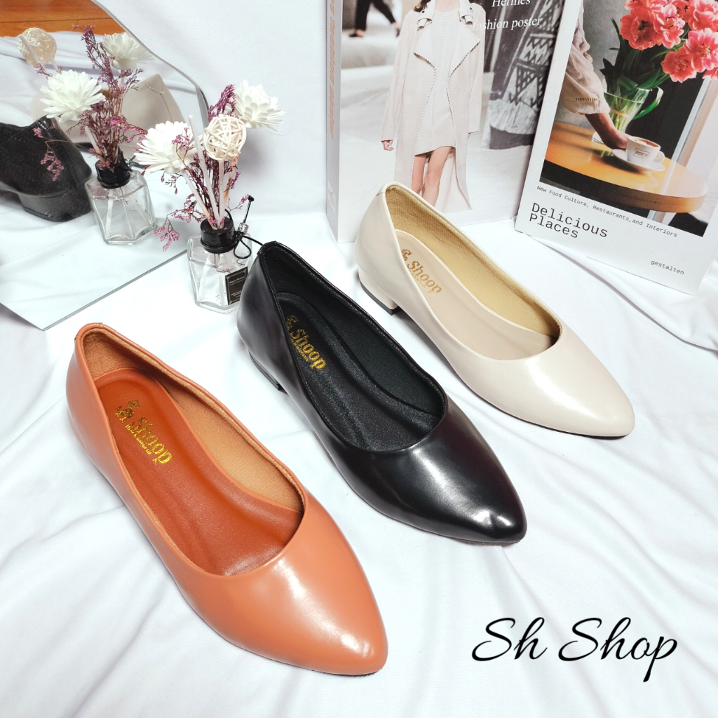 sepatu wanita heels Fantopel sepatu kerja Hak 3cm