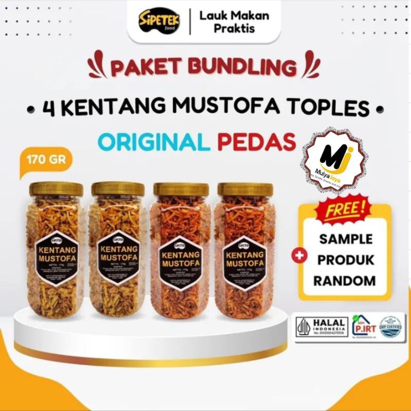 

PAKET 4 TOPLES SIPETEK KENTANG MUSTOFA | KENTANG MUSTOFA GROSIR | KENTANG MUSTOFA MURAH