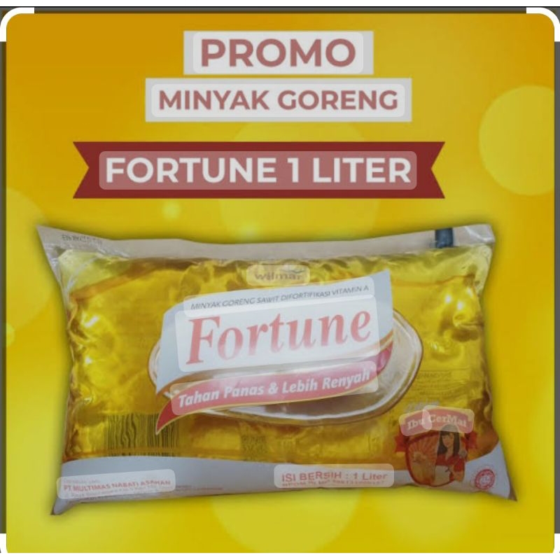 

Minyak fortune bantal 1 liter