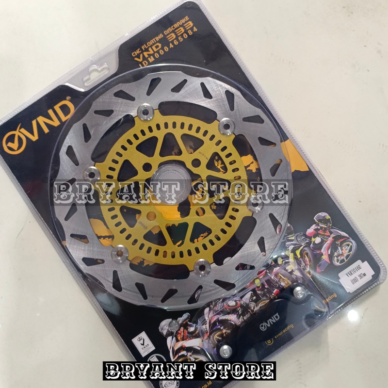 PIRINGAN CAKRAM DEPAN VND ORIGINAL 267MM VARIO 160 ABS VARIO 160 CBS DISC DISK BRAKE 267 MM VARIO160 BAUT 4 DISKBRAKE DISCBRAKE