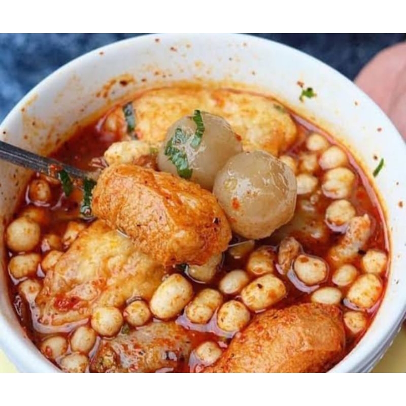 

Baso Aci Bandung /Bumbu daun jeruk Cikruh Pedas