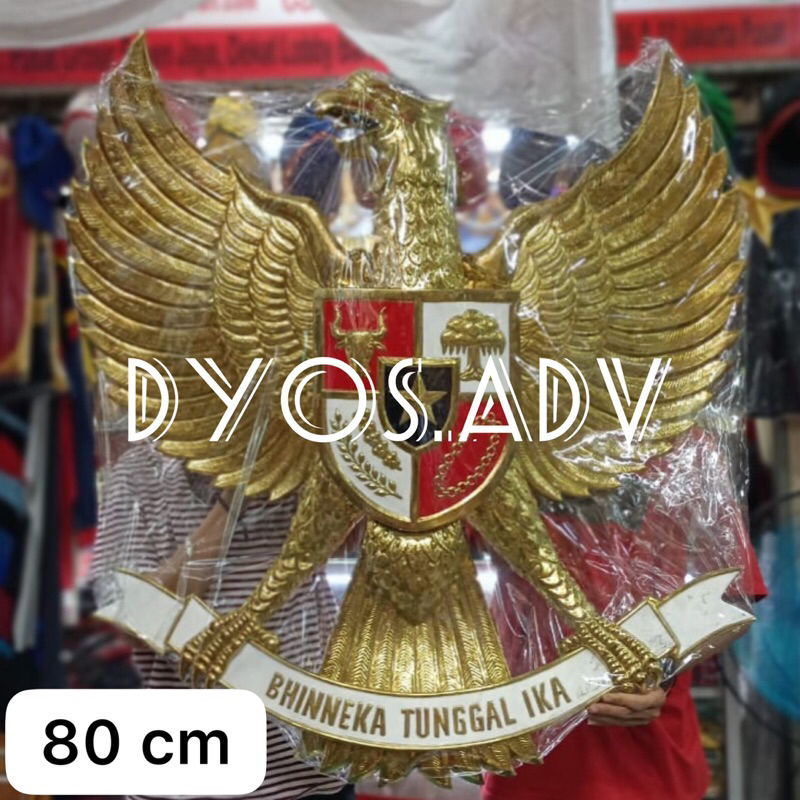 garuda pancasila garuda kuningan 80 cm