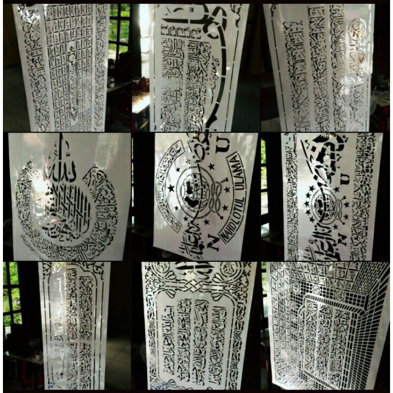 MaL/Cetakan Kaligrafi ( Banyak Pilihan motifnya) #001