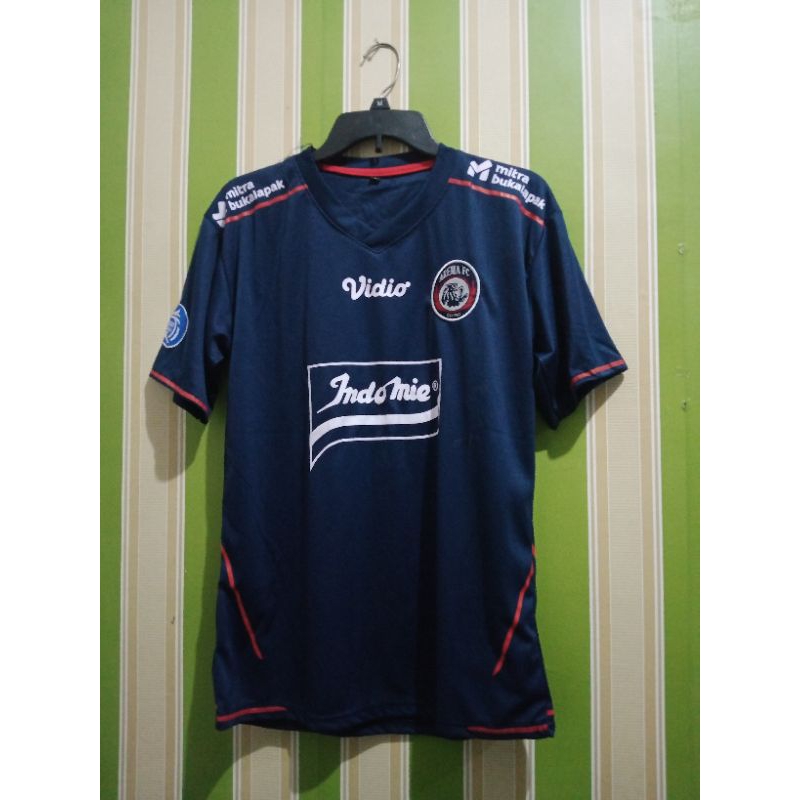 JERSEY BOLA AREMA MALANG LIGA 1 INDONESIA (SABLON)