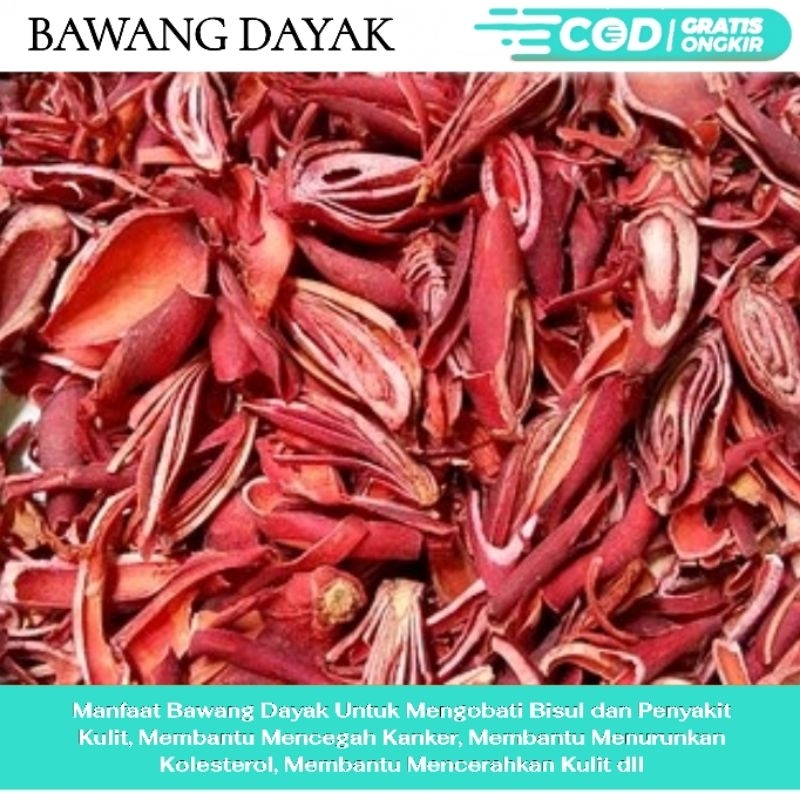 Bawang Dayak Kering 1kg