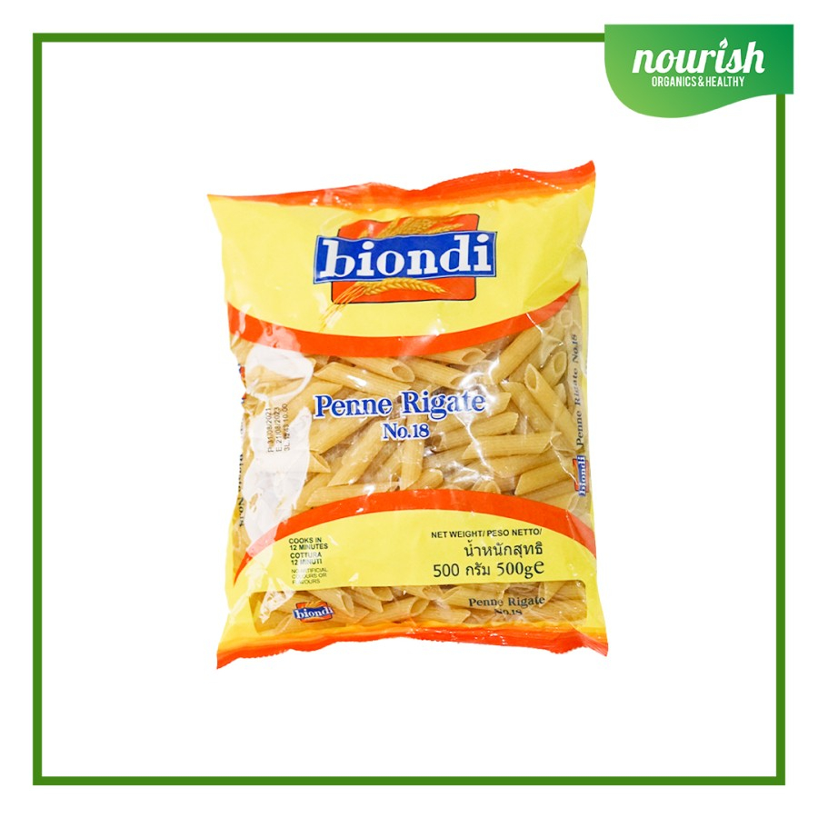 

Biondi Pasta Penne Rigate 500gr-Jakbar