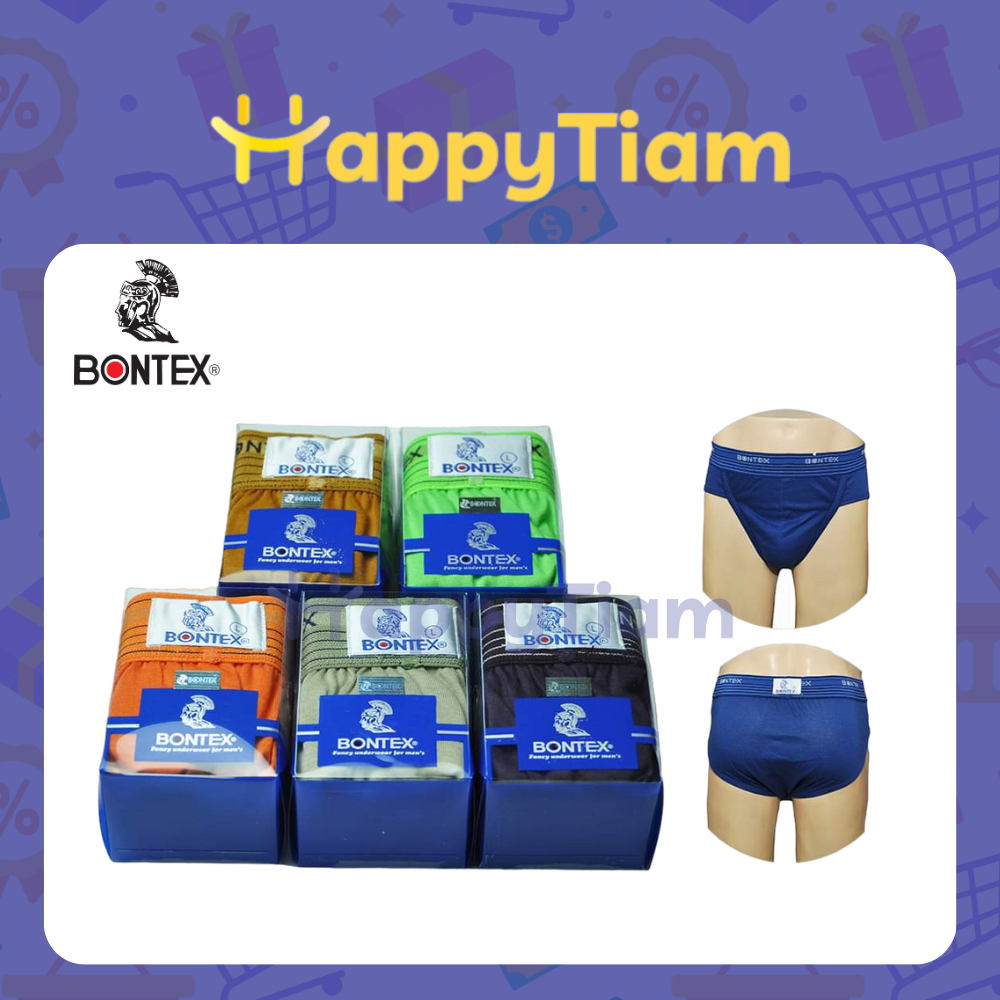 BONTEX SUPER CELANA DALAM PRIA SEMPAK CD COWOK FANCY UNDERWEAR MEN'S KOTAK ORIGINAL