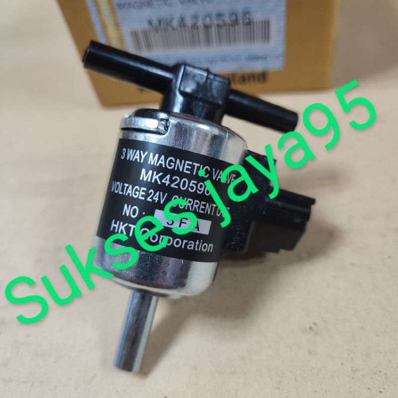 VALVE 3 WAY MAGNETIC MITSUBISHI PS125 CANTER MK-420596