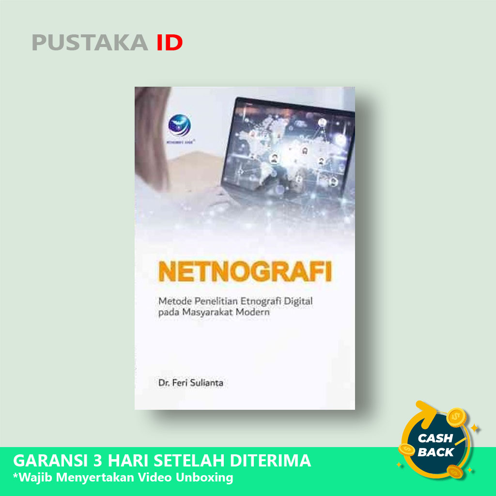 Buku Netnografi : Metode Penelitian Netnografi Digital pada Masyarakat Modern - Original