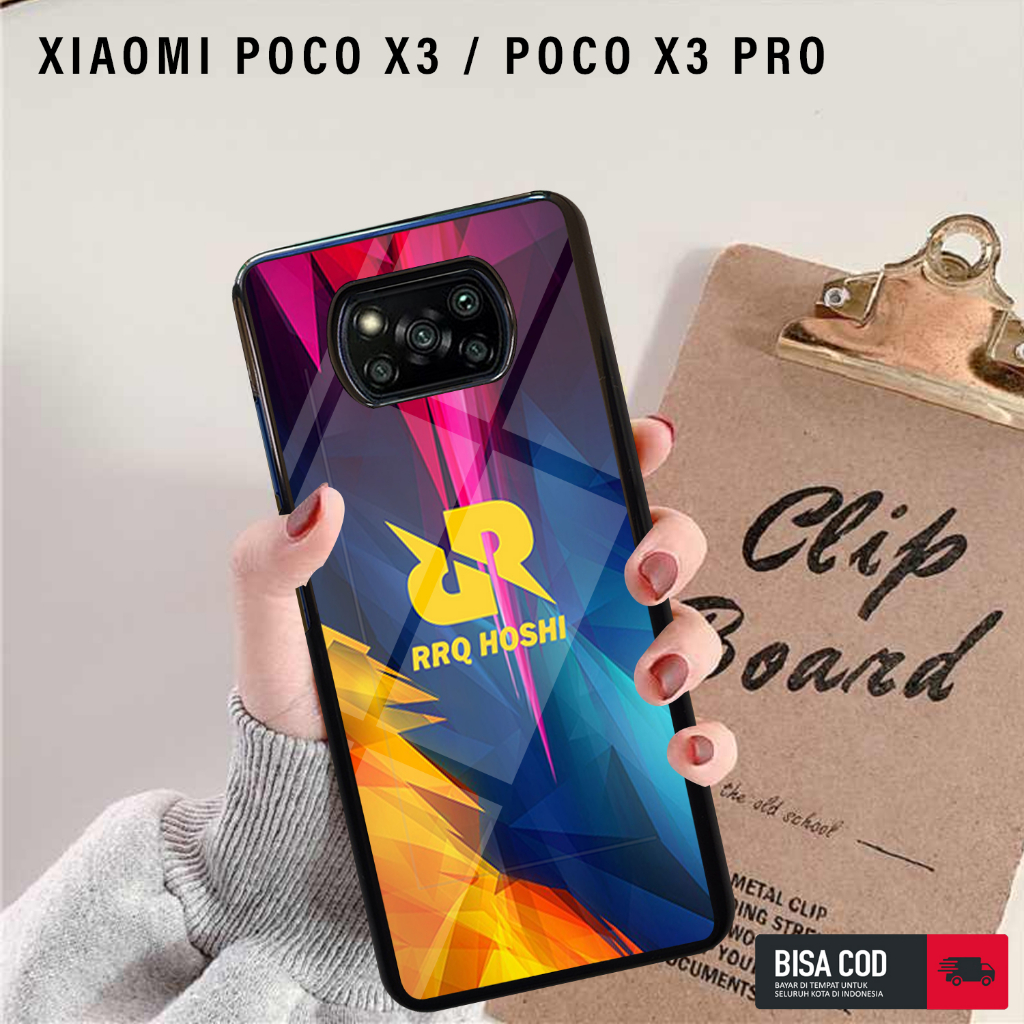 Case XIOMI POCO X3 / X3 PRO Hardcase 2D Glossy Premium Case RRQ Casing Xiaomi Case Murah Case Terbar
