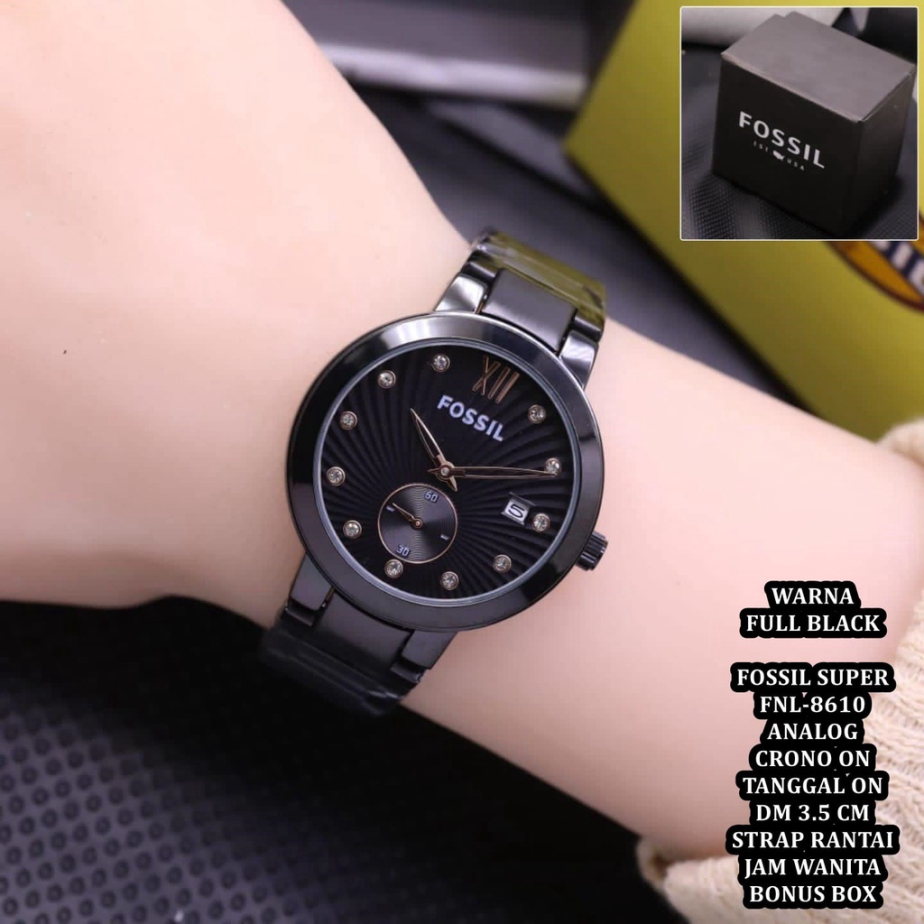 JAM TANGAN WANITA F0551L RANTAI CRONO ON FNL-8610 VinT Store