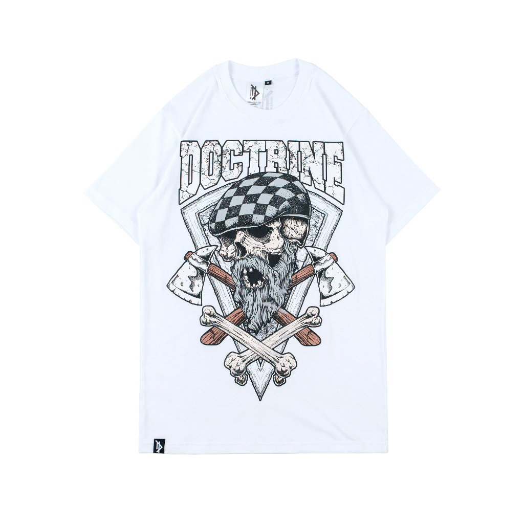 NodDoctrine Tshirt OldMan Putih - Kaos T-Shirt T Shirt Nod Doctrine