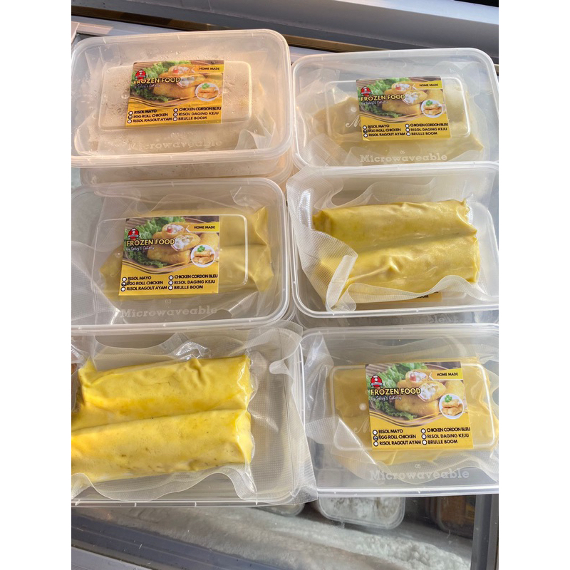 

PREMIUM Egg Chcikeen Roll Homade Isi 2 Lenjer