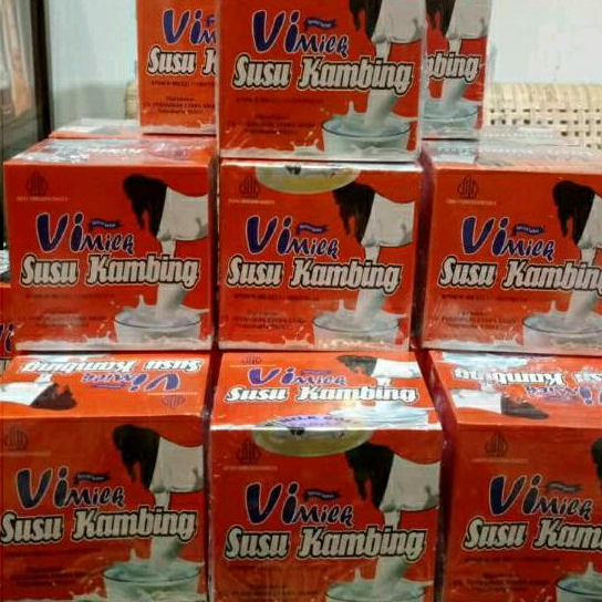 

Vi milk Goat 20gr instant Susu Kambing sachet siap minum