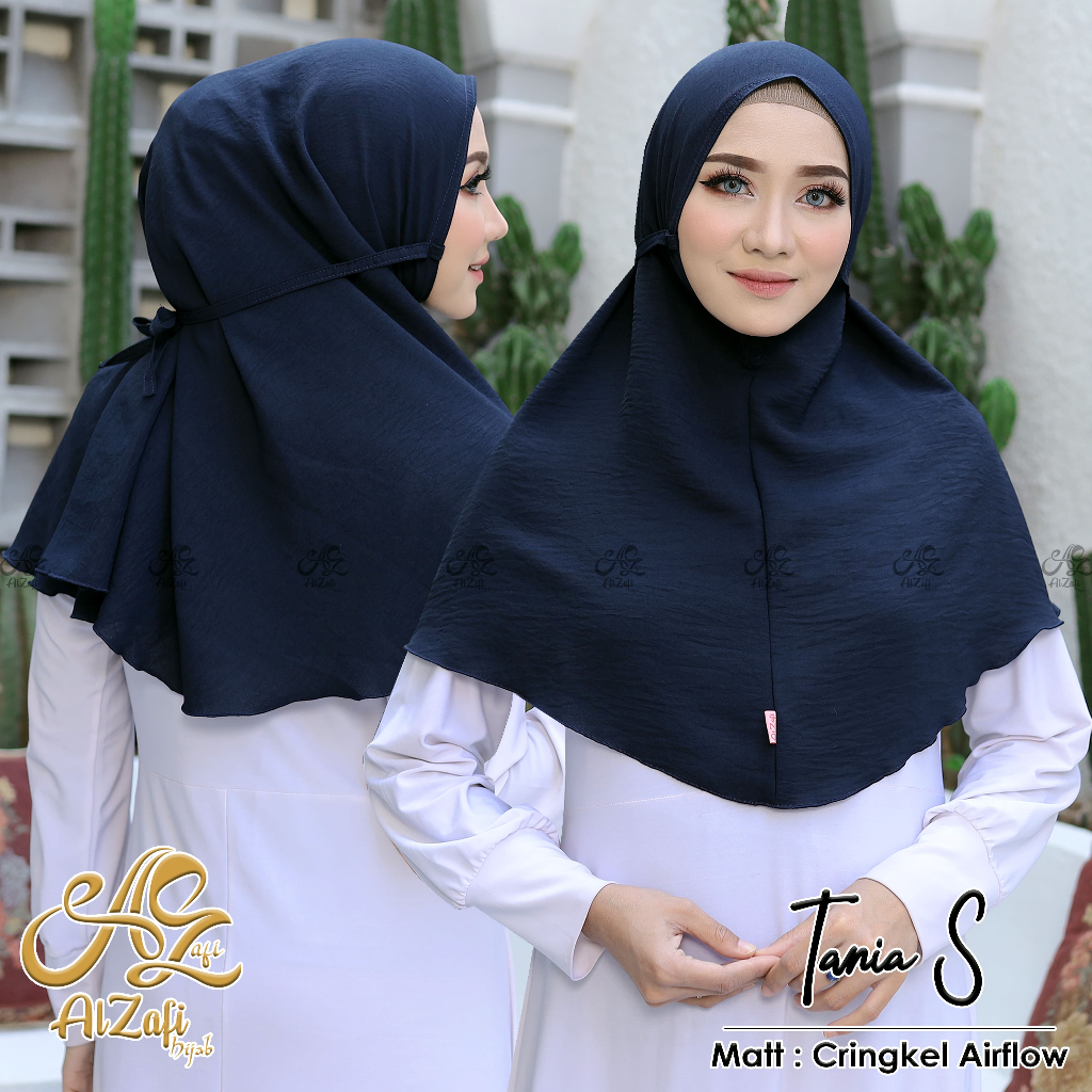 Tania S - Bergo Hijab by Alzafi || Hijab Instan