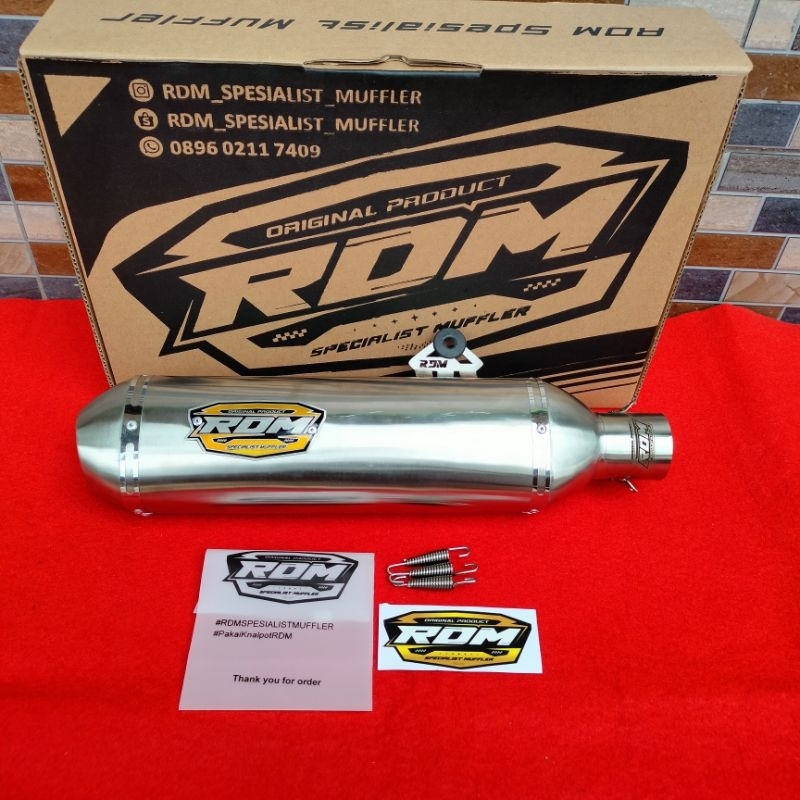 selencer only kapsul original RDM SPESIALIST MUFFLER bisa Request Nama