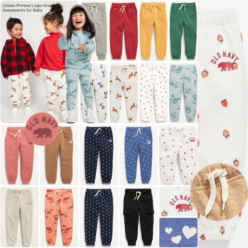 Celana jogger anak old navy