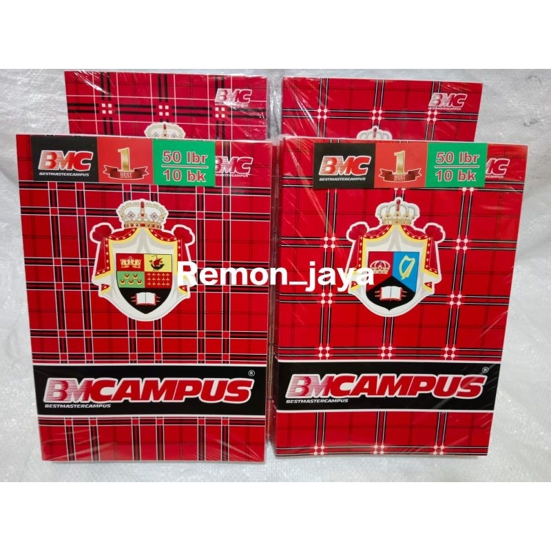 

promo Buku tulis bmcampus 50 lembar (1 pak isi 10 pcs buku ) / buku catatan ukuran boxy