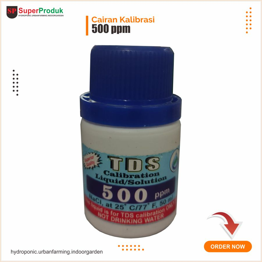 Kalibrasi TDS Meter 500ppm