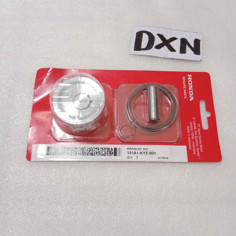Piston Ring Pen Supra X 125 Helm In New Supra X 125 OS Std 131A1-KYZ-900 Asli Original Honda