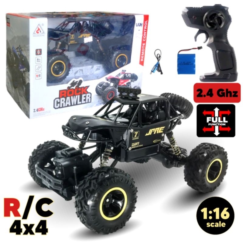 RC CRAWLER ROCK CLIMBING OF-ROAD 4X4 1:16.SCALE - MAINAN REMOT CONTROL OFROAD 2.4GHZ