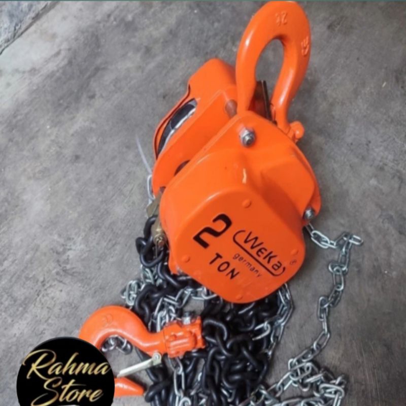 Takel chain block 2 ton x 3 meter WEKA Germany chain block 2 ton