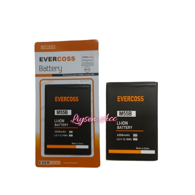 Baterai Evercoss M55B 4G LTE Evercoss Xtreme 2Pro  baterai original....