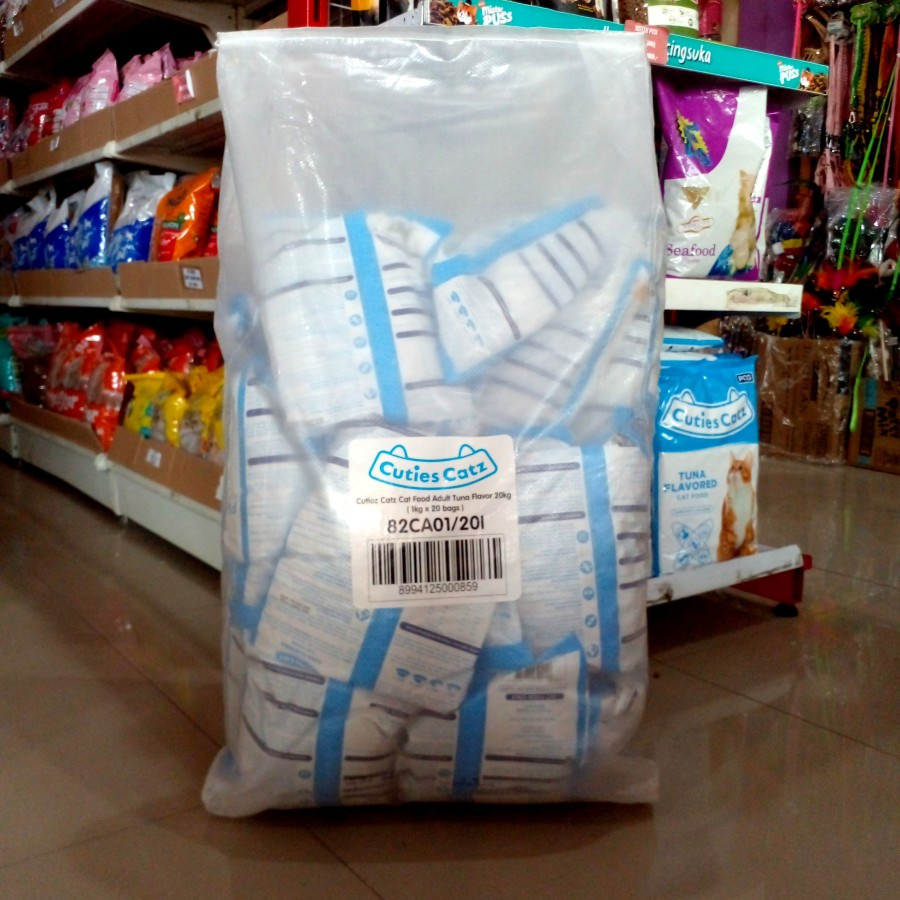 Cuties Cat Tuna 20kg Cuties Tuna - Makanan Kucing Cuties Tuna Flavour