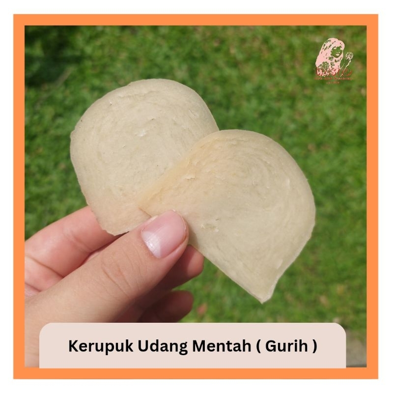 

Kerupuk udang mentah (gurih)
