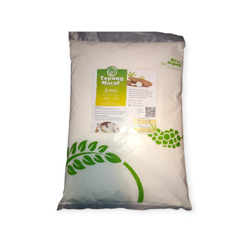 

tepung mocaf curah lingkar organik 2,5 kg