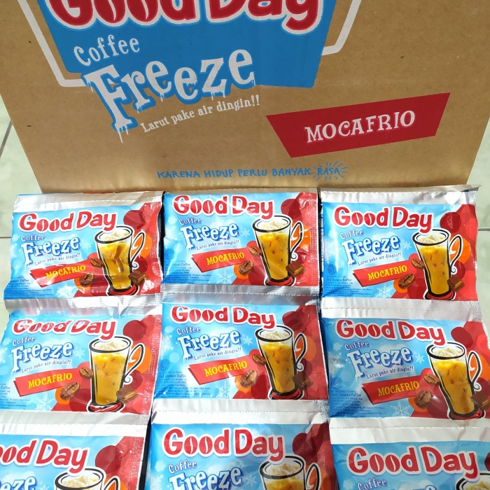 

Good Day Coffee Freeze Mocafrio Renteng (10 x 30 Gr)
