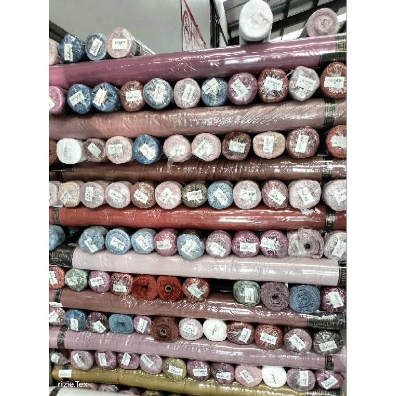 KAIN POLO LINEN,LINEN POLYSTER METERAN