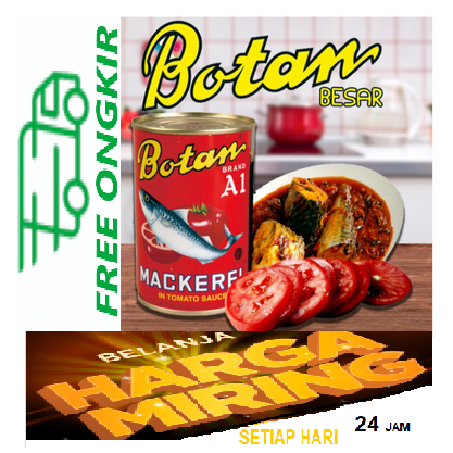 

Sarden Botan Besar 425 gr