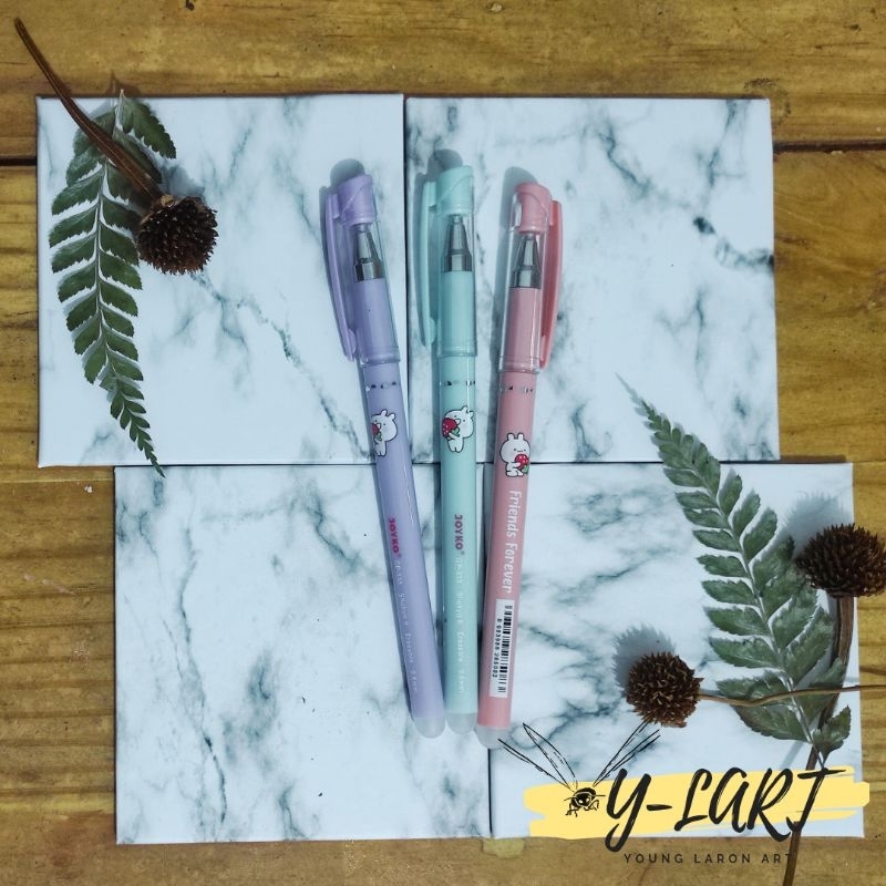 

Pulpen Joyko Erasable Gp-333 Shokyo 6 Gel 0,5mm/Pena yang bisa dihapus