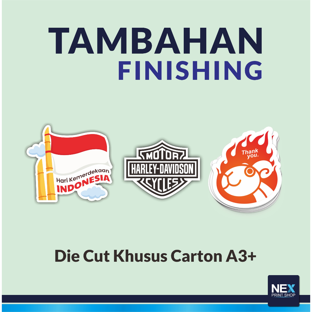 

Tambahan Finishing Die Cut Khusus Carton