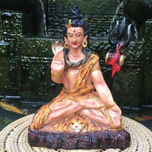 Patung Dewa Siwa Resin/Patung Siwa/Patung Dewa Siwa/Patung Dewa Siva/Shiva/Mahadev Statue/Patung Mah