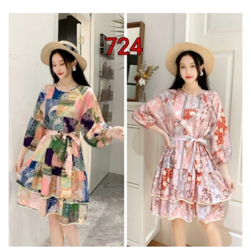 HARGA GROSIR Tunik Velvet ( 1 Seri 4Pcs )