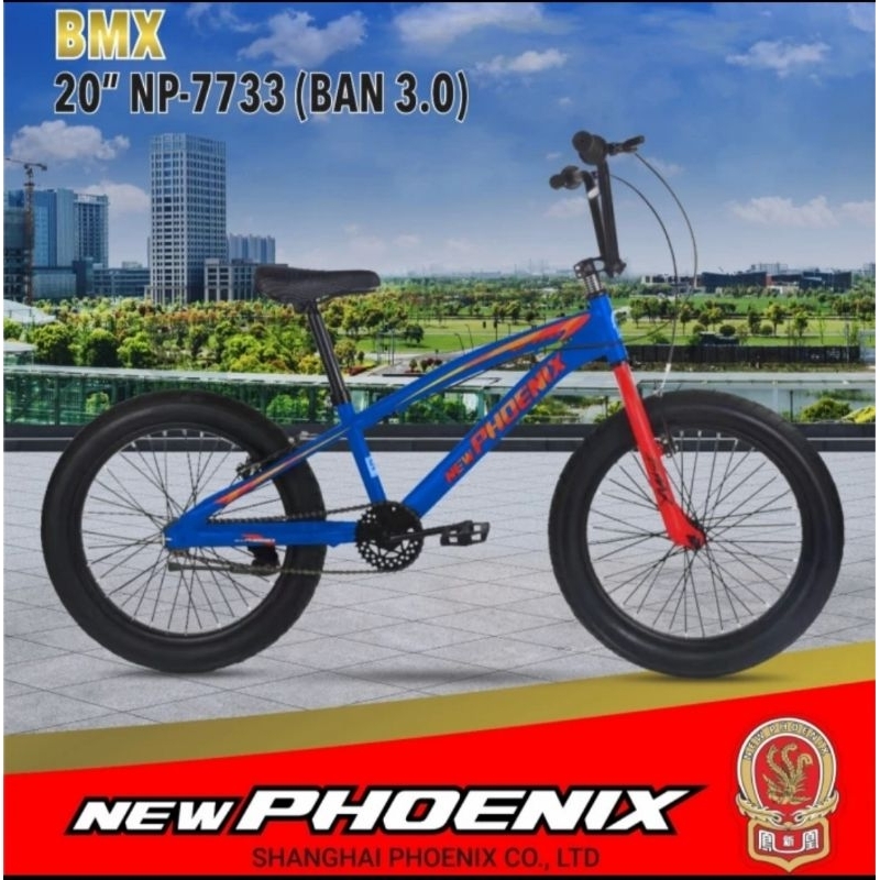 Sepeda Anak BMX PHOENIX Terbaru 20Inch Ban Jumbo 3.0