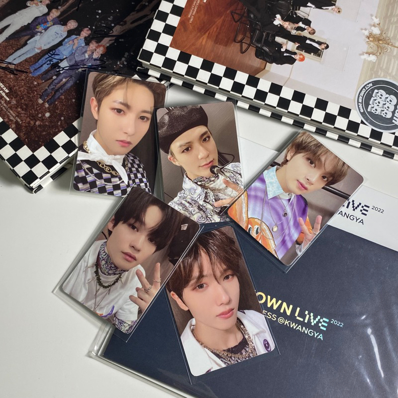 NCT DREAM SMTOWN LIVE SMCU EXPRESS KWANGYA 2022 AR FULLSET POSTCARD PHOTOCARD PC RENJUN JENO HAECHAN