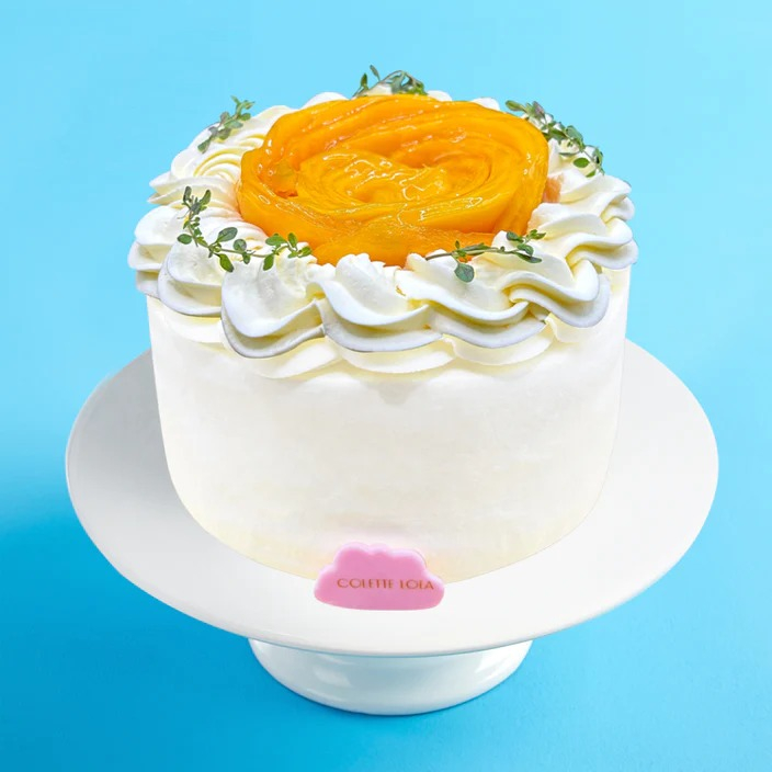 

Kue / Cake Colette Lola Mango Sunset Shortcake - Round 14 cm