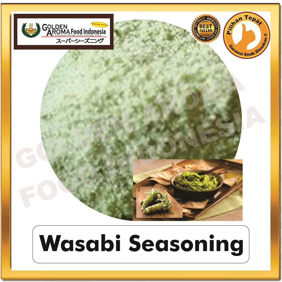 

Bubuk Tabur Rasa wasabi seasoning 500gr Bumbu Serbaguna Enak Murah Halal 1/2Kg Seasoning Powder