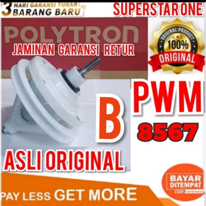 GEAR BOX mesin cuci POLYTRON PWM 8567 mesin cuci PWM 8567