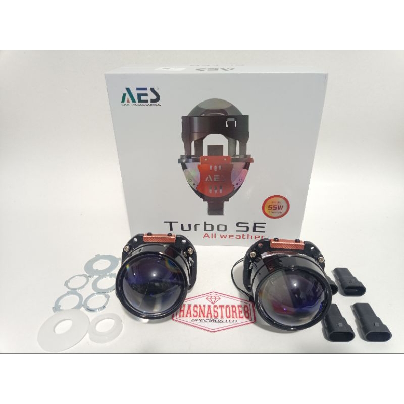 PROJECTOR BILED AES TURBO SE 3 WARNA 2,5 INCH