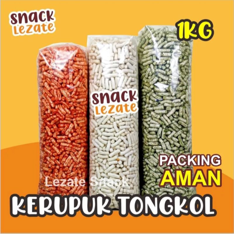 

KERUPUK IKAN TONGKOL /STIK IKAN 1KG KEMASAN BESAR