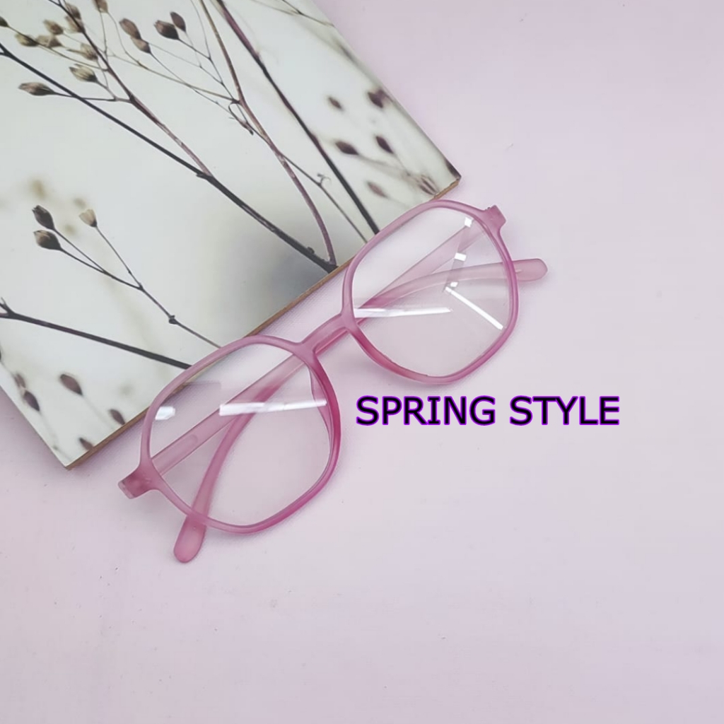SPRING STYLE - TERBARU KACAMATA ANTI RADIASI BLUERAY KOREAN FASHION CEWEK COWOK UNISEX
