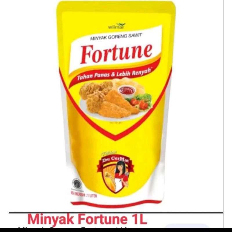 

minyak fortune 1L free kopi 1pcs