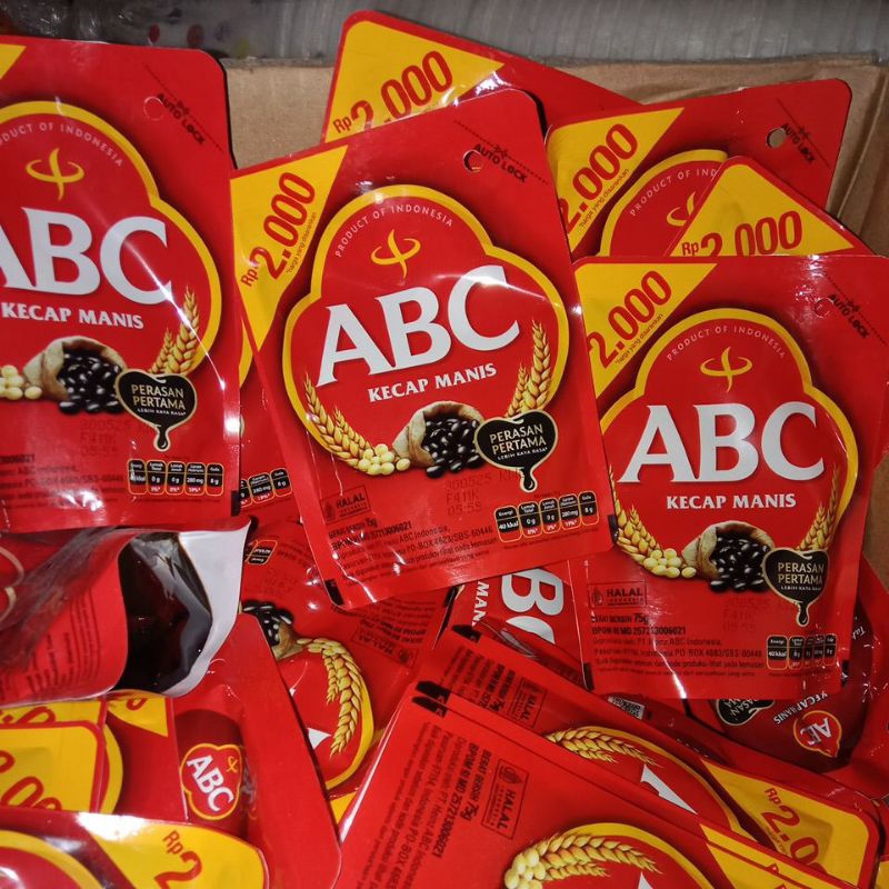 

KECAP MANIS ABC REFIL 2000 ISI 75G X 5 PCS