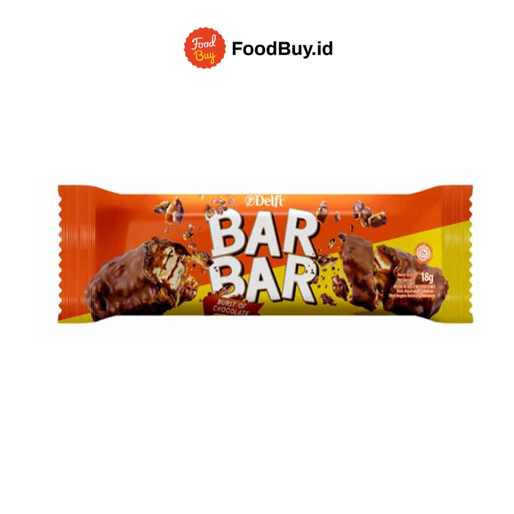 

Delfi Biskuit Cokelat Bar Bar 18 gr